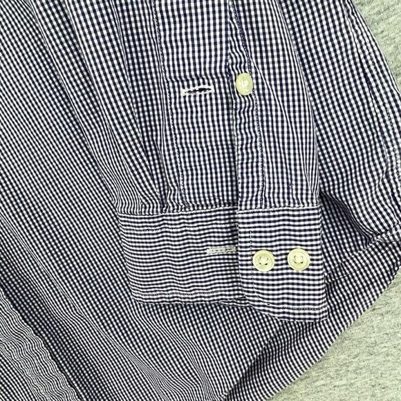 Ralph Lauren Dress Shirt Mens 16 34/35 Purple Check Button Up Long Sleeve Pony - Picture 4 of 9